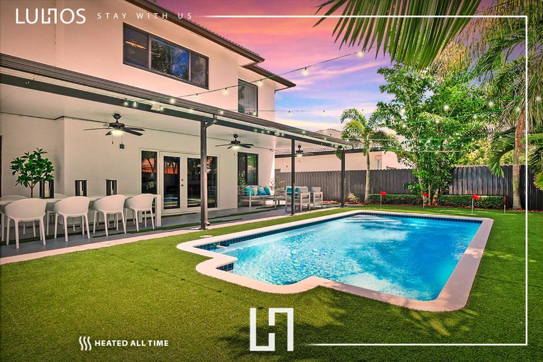 Luxury Beach Oasis - Heated Pool, Game Extravaganza L44 Miami Exterior photo